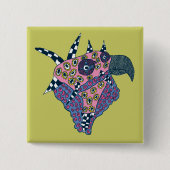 Der Kopf des Vogels Button (Vorderseite)