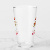 Der Kopf des Weihnachtsmanns Glas (Rechts)