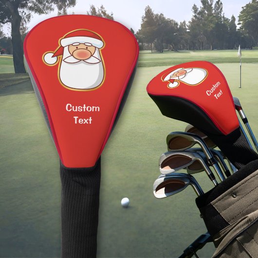 Der Kopf des Weihnachtsmanns Golf Headcover