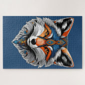 Der Kopf eines schönen Fuchs Puzzle (Horizontal)