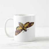 Der Kopf-Falke-Motte des Todes Kaffeetasse (Links)