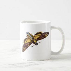 Der Kopf-Falke-Motte des Todes Kaffeetasse
