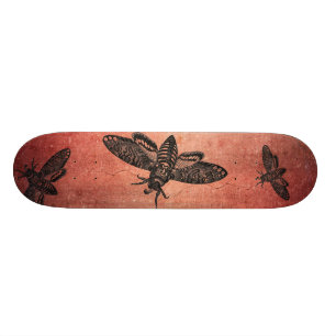 Der Kopf-Falke-Motten-Skateboard des Todes Skateboard
