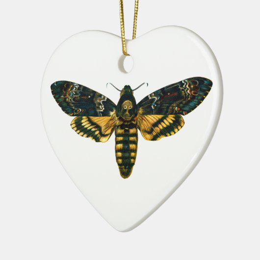 Der Kopf-Motte des Todes Keramikornament (Links)