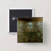 Der Kopf von Christus, c.1280 Button (Vorne & Hinten)