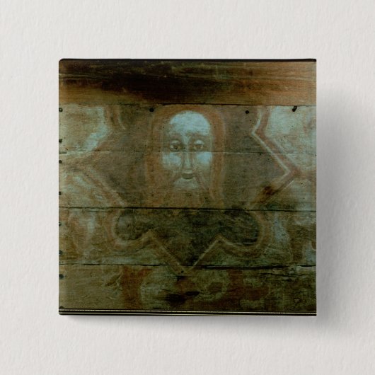 Der Kopf von Christus, c.1280 Button (Vorderseite)