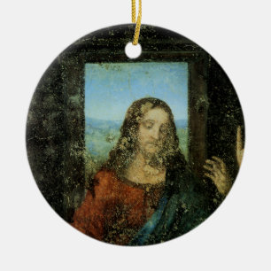 Der Kopf von Christus durch Leonardo da Vinci Keramik Ornament