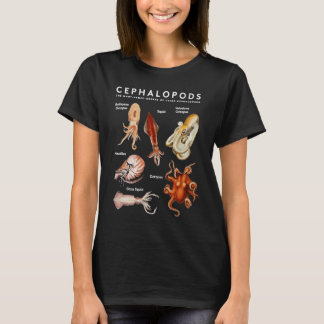 Der Kopffüßer Oktopus T-Shirt