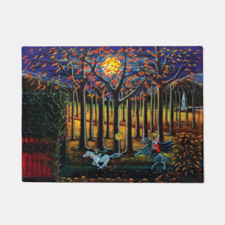 Der kopflose schläfrige Reiter heiligen Türmatte