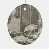 Der Korb-Hersteller, Künsten und von Handel O von Keramikornament (Links)