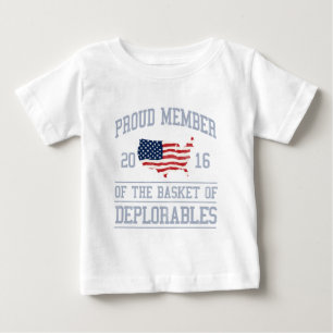 Der Korb von Deplorables Baby T-shirt