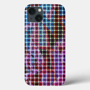 Der Korbstil auf dunkelrosa, lila, lila Tönen Case-Mate iPhone Hülle