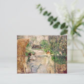 Der Korbvorsitzende Berthe Morisot Postkarte (Stehend Vorderseite)