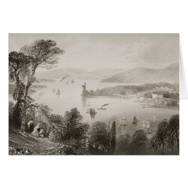 Der Korken-Fluss von unterhalb Glanmire Straße (Vorderseite (Horizontal))