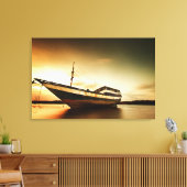 Der Körper des alten Schiffes | Bali, Indonesien Leinwanddruck (Insitu (Wohnzimmer))