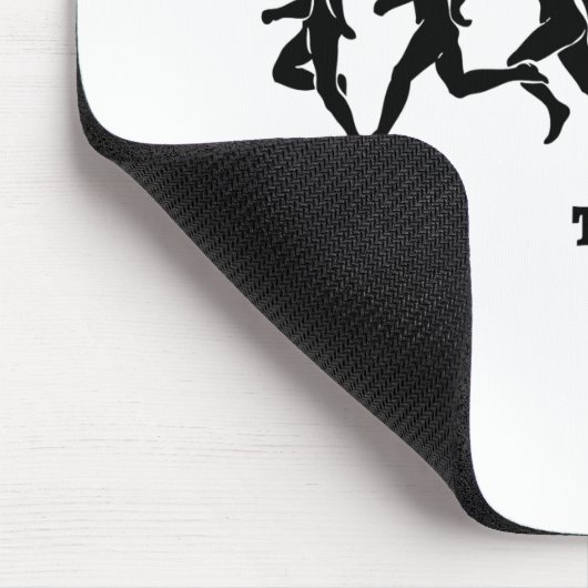 Der Körper erreicht, was der Geist glaubt Mousepad (Ecke)