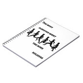 Der Körper erreicht, was der Geist glaubt Notizblock (Linke Seite)