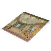 Der Korridor oder die lange Galerie in seiner Fliese (Seite)