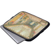 Der Korridor oder die lange Galerie in seiner Laptopschutzhülle (Vorne Knopf)