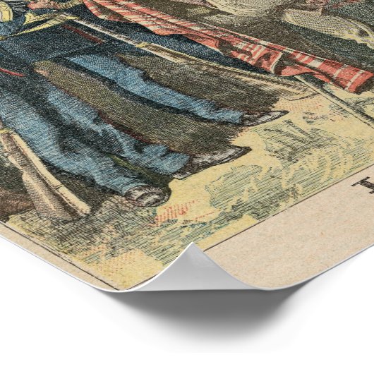 Der korsische Bandit Jacques Bellacoscia Poster (Ecke)