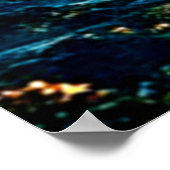 Der kosmische Baum der Fantasie Poster (Ecke)