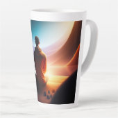 Der kosmische Buddha | Milchtasse (Rechte Ecke)