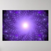 Der kosmische Lotus Poster (Vorne)