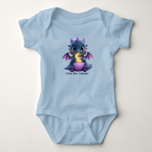 Der kosmische Sternenfänger-Drache Baby-Body Baby Strampler