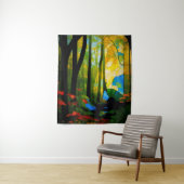 Der kosmische Wald Wandteppich (Beispiel)