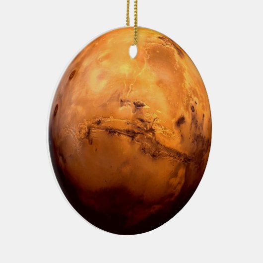Der Kosmos im Stil verkörpern: Mars Mystique Keramik Ornament (Rechts)