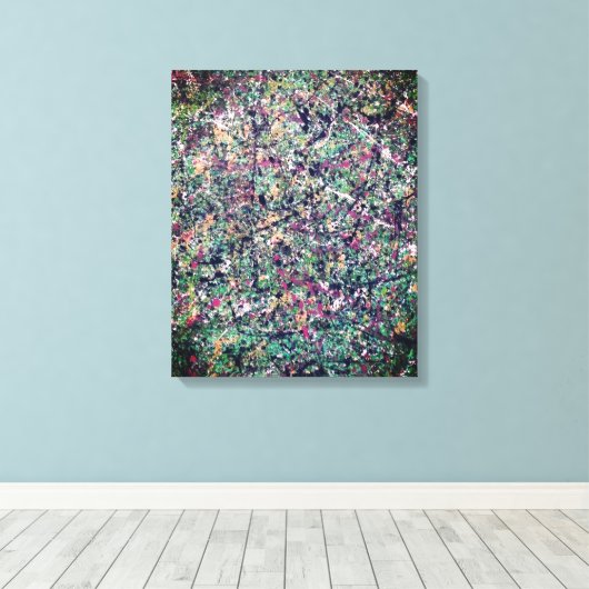 Der Kosmos Leinwanddruck (Insitu (Holzboden))