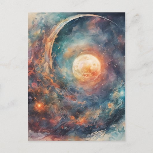 Der Kosmos Postkarte (Vorderseite)