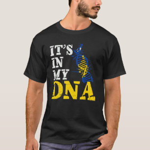 Der Kosovo ist in meiner Dna-Kosovo-Flagge Kosovo T-Shirt