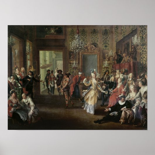 Der Kostümball Poster (Vorne)