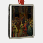 Der Kostümball Silbernes Ornament (Rechts)