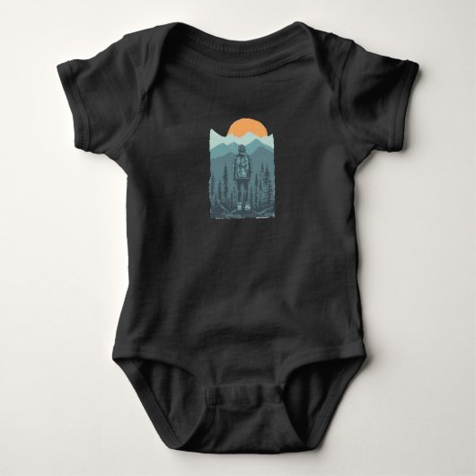 Der Kraken Baby Strampler (Vorderseite)