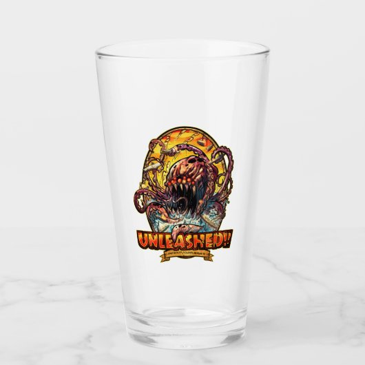 Der Kraken ist entleert! Glas (Vorderseite)