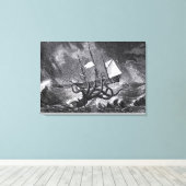 Der Kraken Leinwanddruck (Insitu (Holzboden))