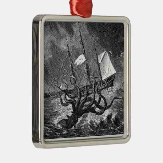 Der Kraken Ornament Aus Metall (Rechts)