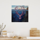 Der Kraken Poster (Küche)