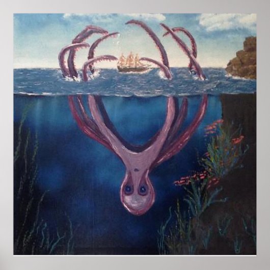 Der Kraken Poster (Vorne)