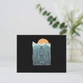 Der Kraken Postkarte (Stehend Vorderseite)