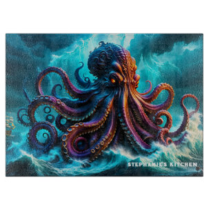 Der Kraken Schneidebrett