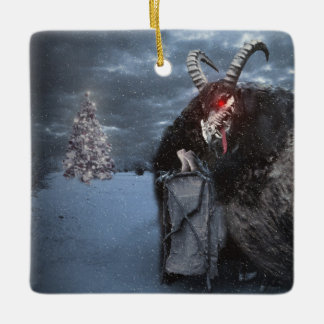 Der Krampus Keramikornament