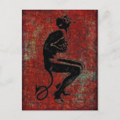 Der Krampus Postkarte (Vorderseite)