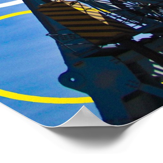 der Kran Poster (Ecke)