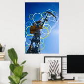 der Kran Poster (Heimbüro)