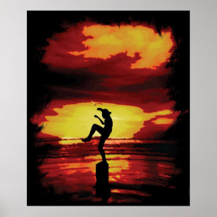 Der Krane Kick Karate Kid Poster