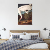 Der Kranich, von "Vögeln Amerikas" Leinwanddruck (Insitu (Schlafzimmer))