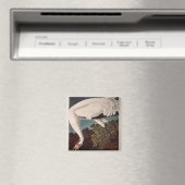 Der Kranich, von "Vögeln Amerikas" Magnet (In Situ (Geschirrspüler))